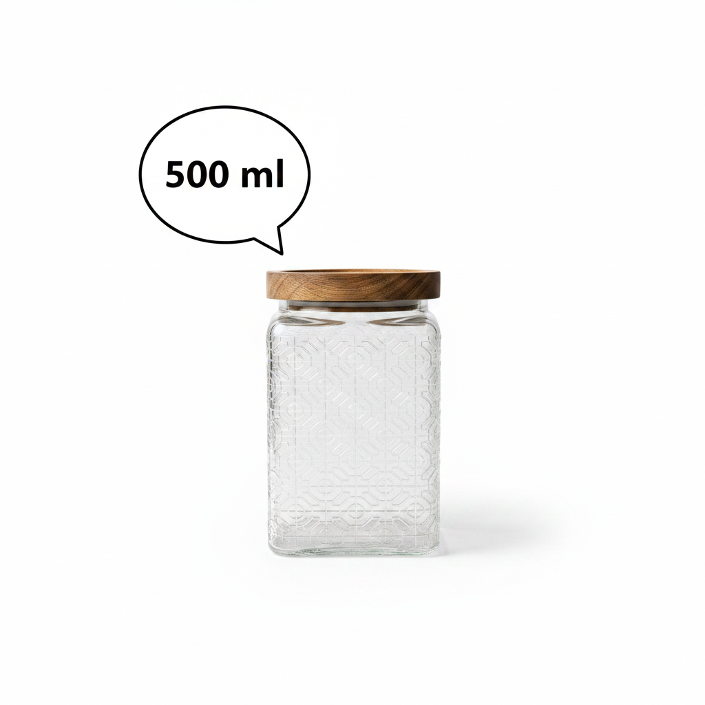 500ml Glass Jar