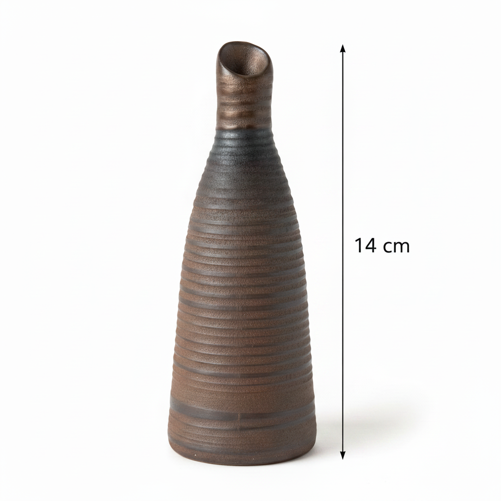 Mini Ceramic Obelisk Vase