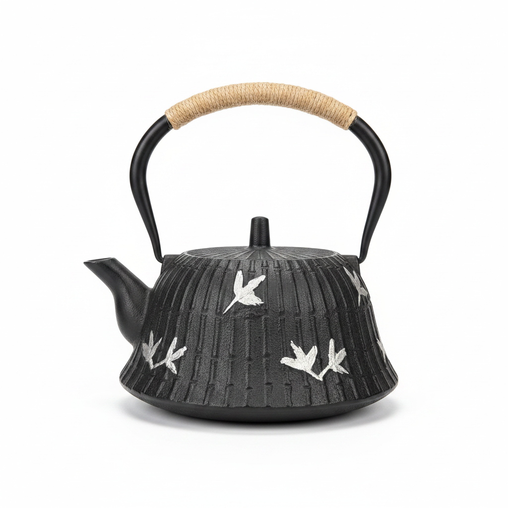 Flying Crane Cast Iron Teapot 750 ml