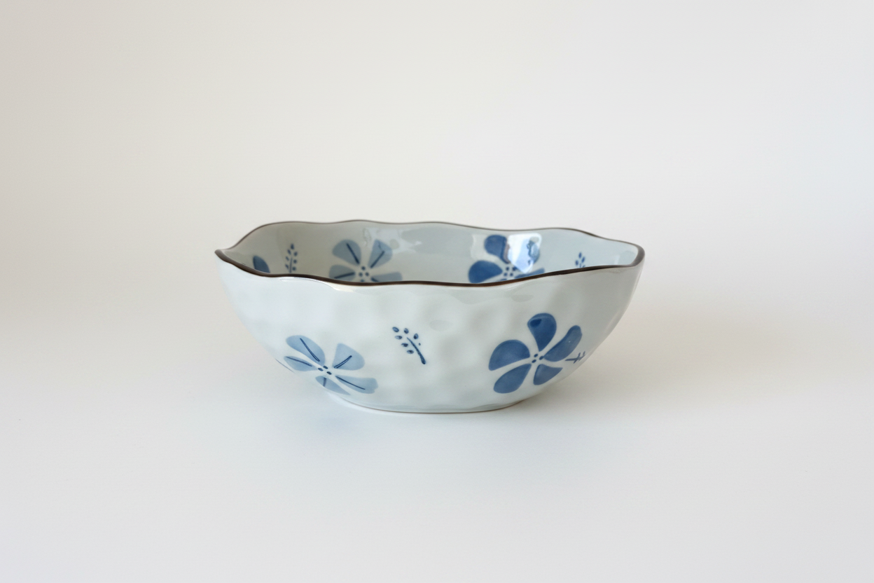 Blue Flower Bowl