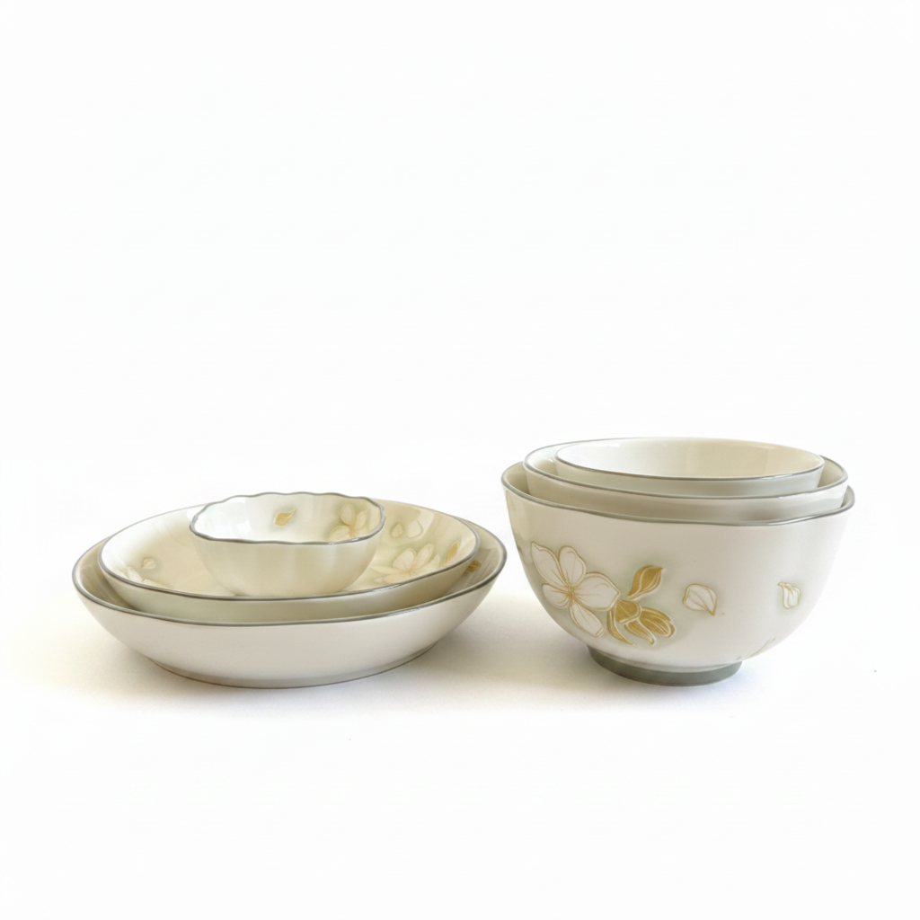 Ceramic Set - Color Fixed & Centered