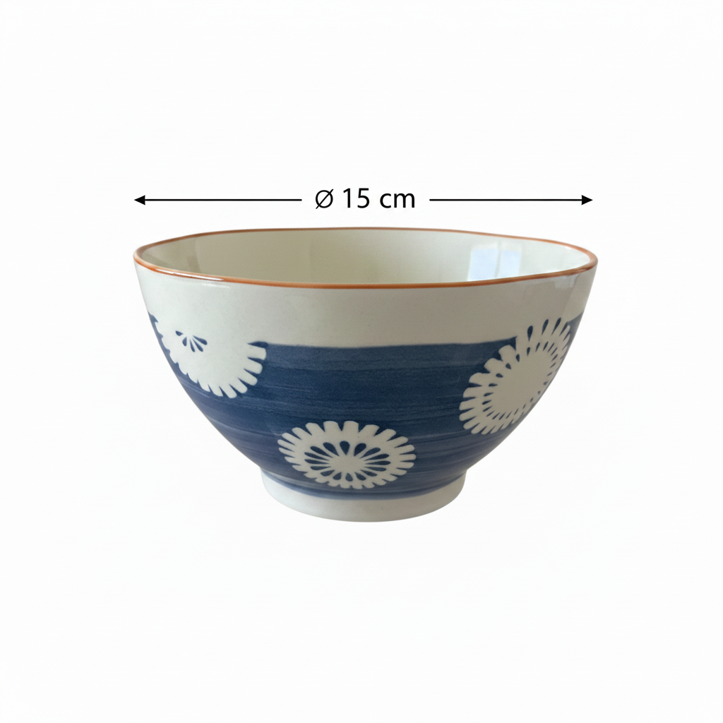 Chrysanthemum Bowl with 15cm Diameter
