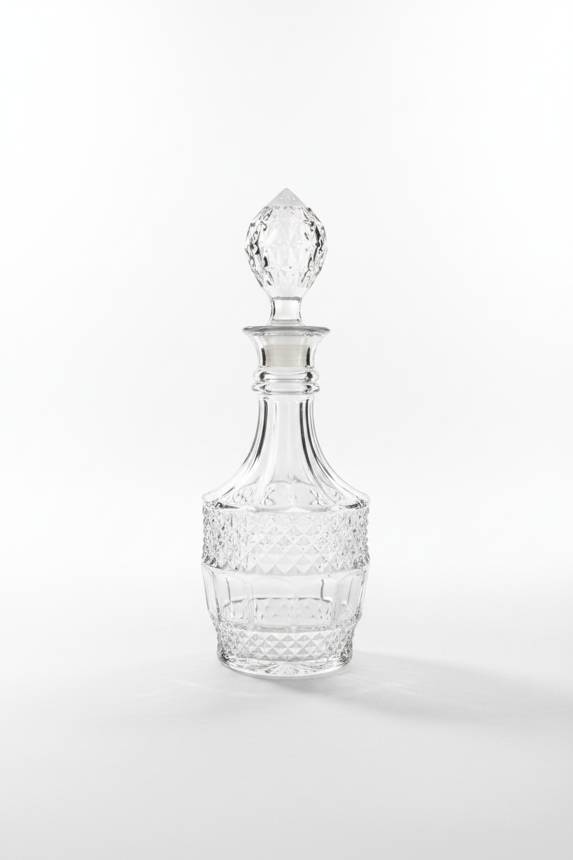 Crystal Decanter 1 - White Background