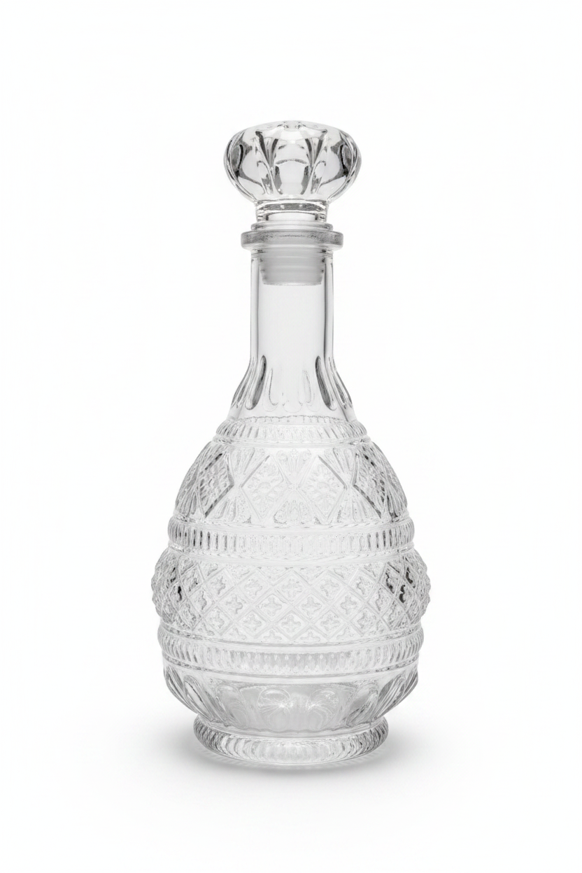 Crystal Decanter 2 - White Background