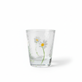 Daisy Glass Tumbler – White Background