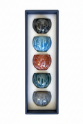 Drip Glaze Cup Set – Vertical White Background
