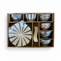 Elegant Japanese Ceramic Dinnerware Set