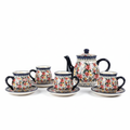 Full Floral Tea Set