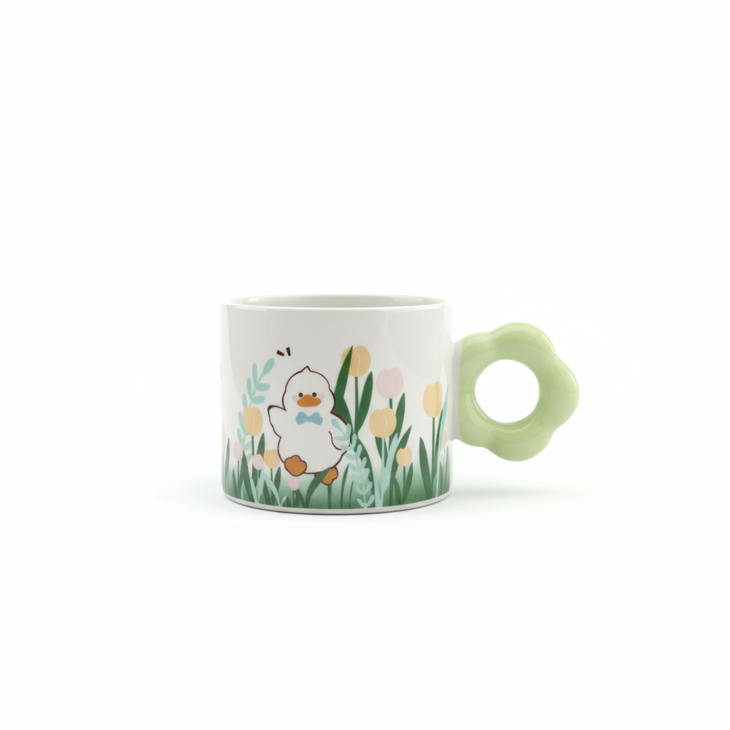 Duck Garden Ceramic Mug