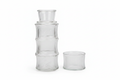 Bamboo Glass Carafe Set