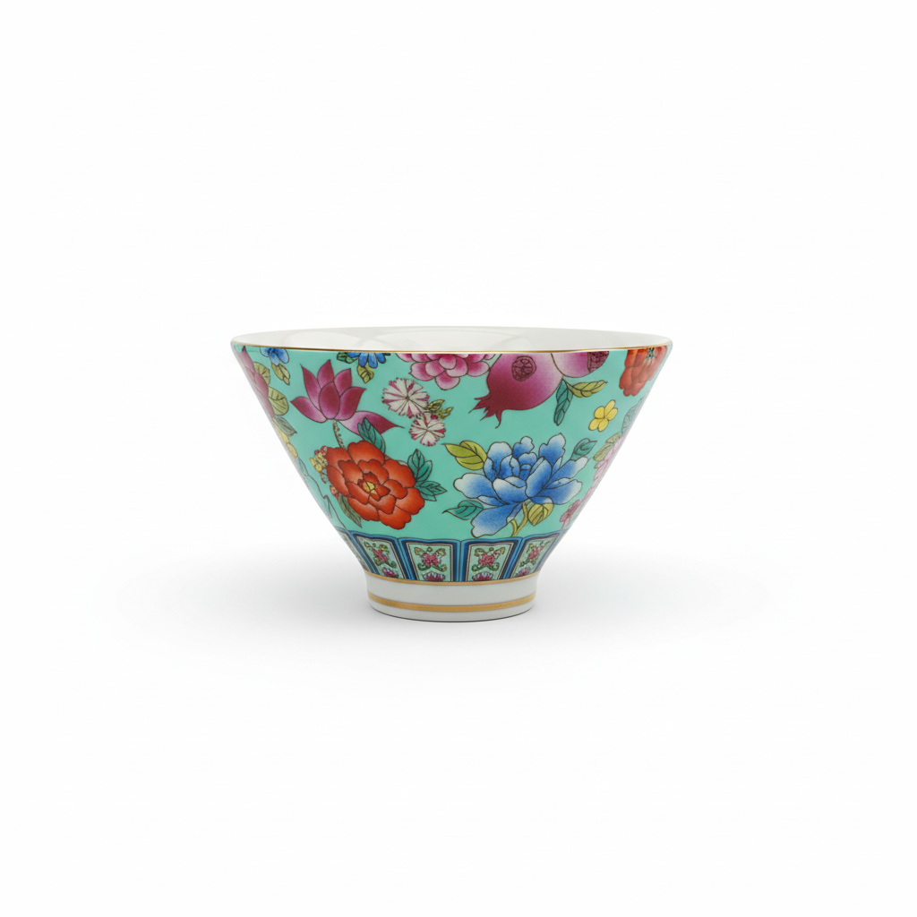 Floral Peony Bowl Set of 6