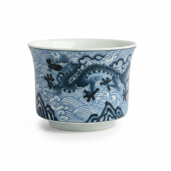 Dragon Tea Cup Set of 4