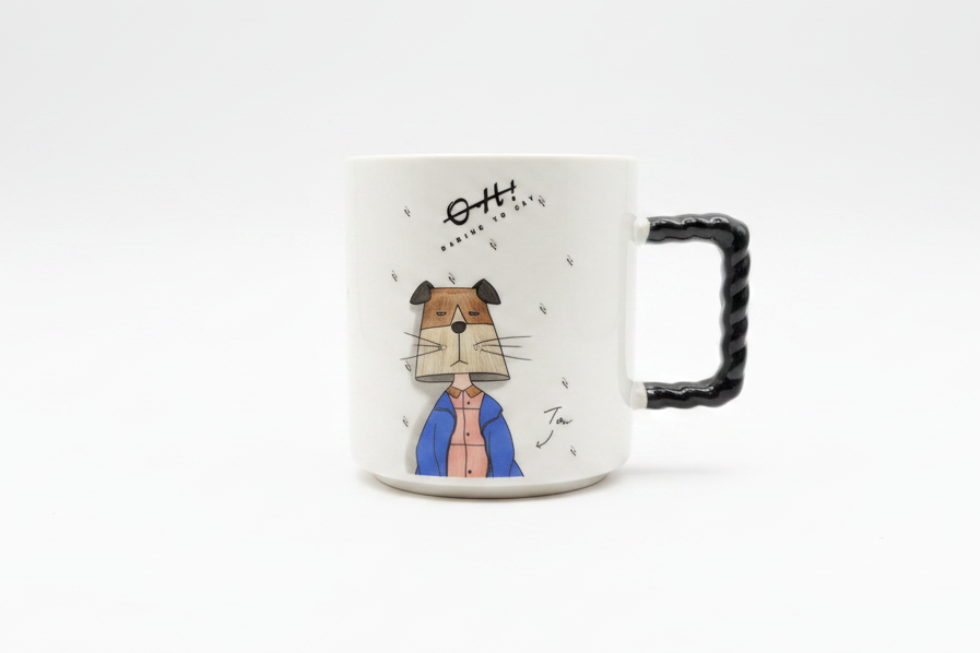 Daring to Say Ceramic Mug 350ml