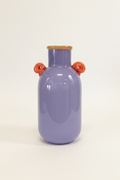 Lavender Glass Bottle Vase