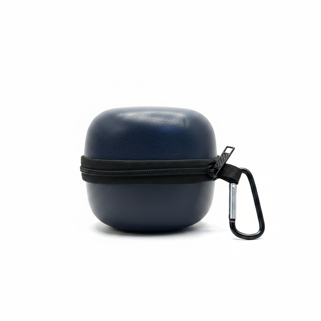 Teal Glass Tea Set with Travel Case