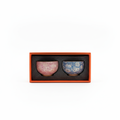 Floral Blossom Tea Cup Set – Pink & Blue