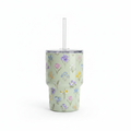 Printed Insulated Tumbler with Straw – 150ml