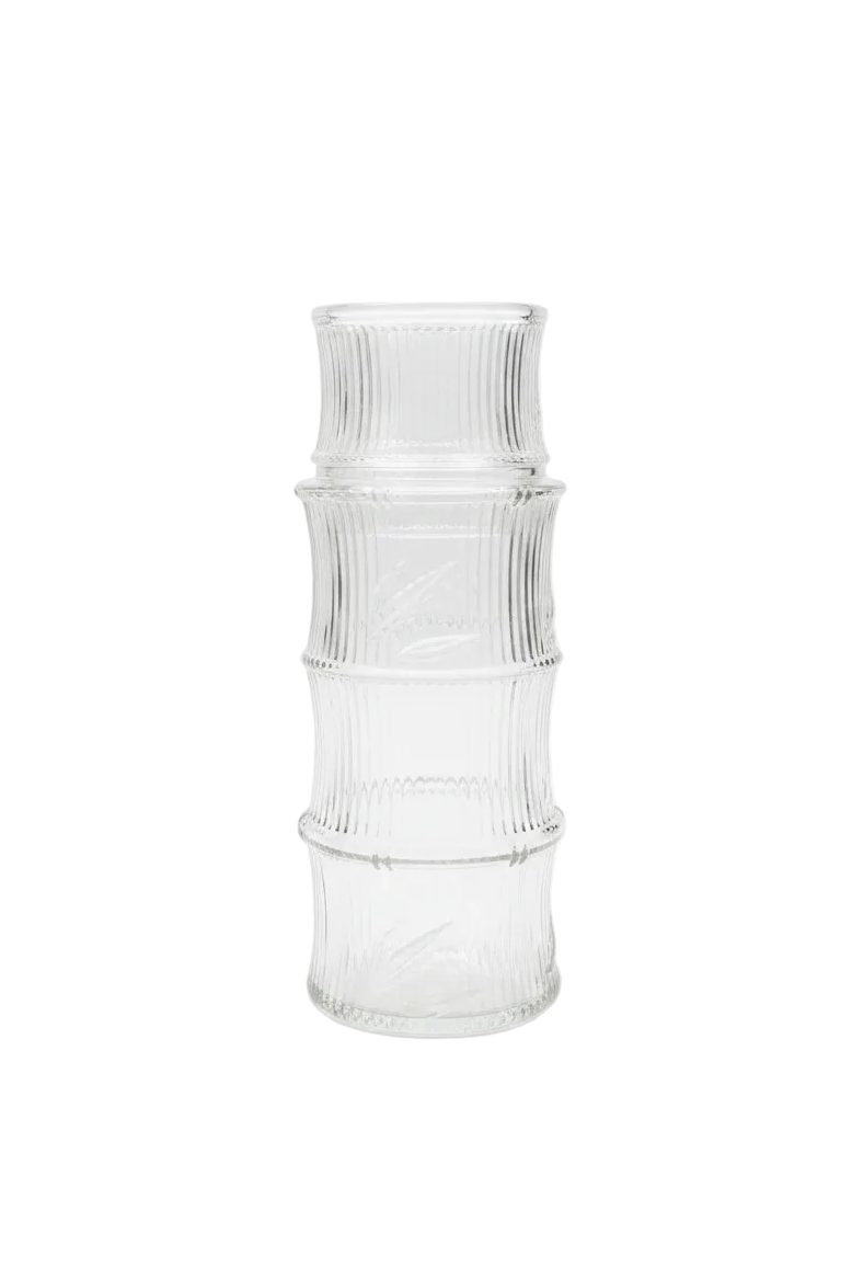 Bamboo Glass Carafe Set