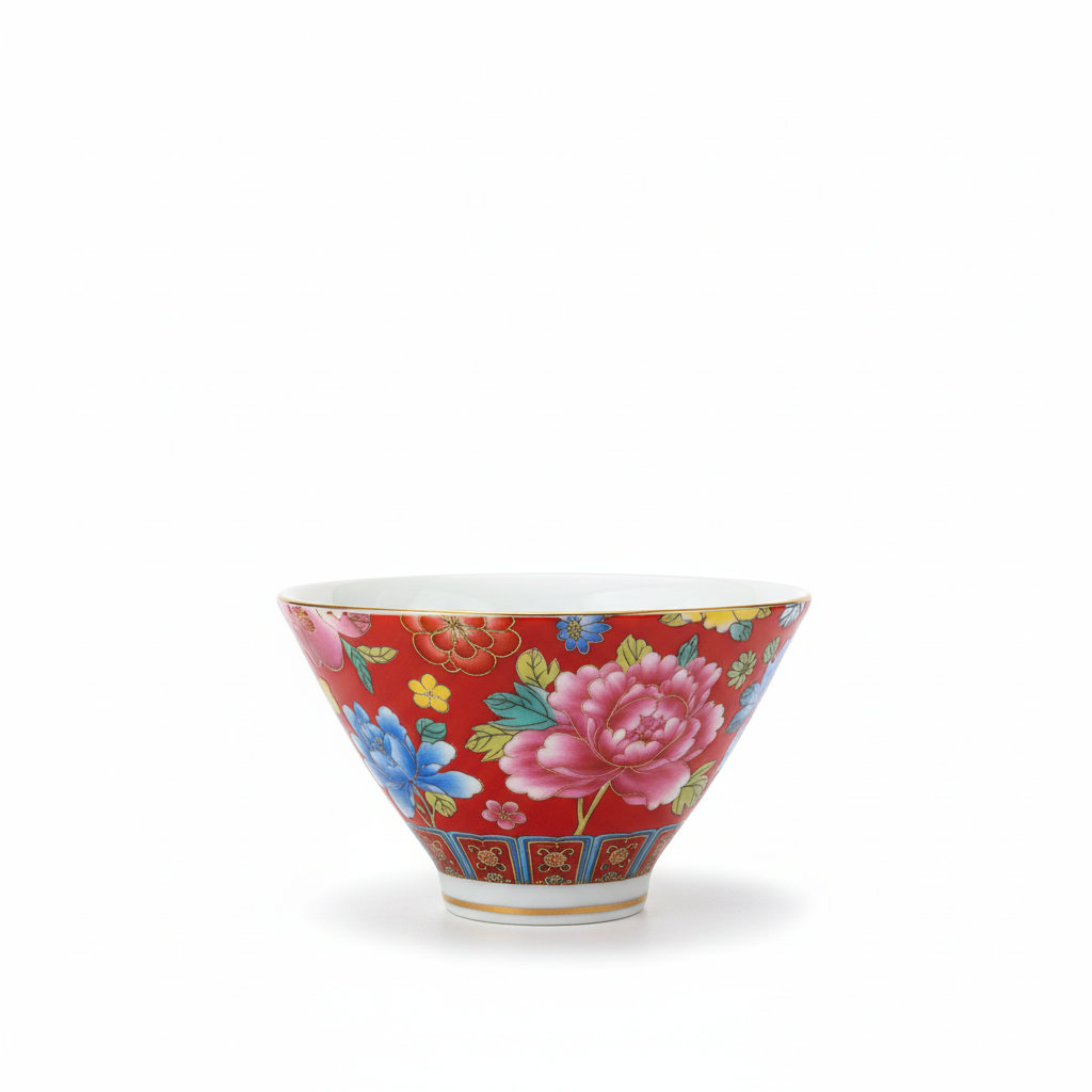 Floral Peony Bowl Set of 6