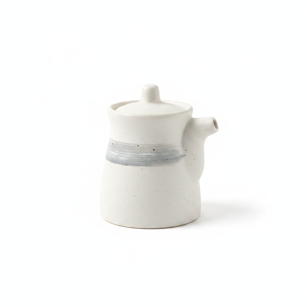 Ceramic soya sauce & oil Pot – 200ml