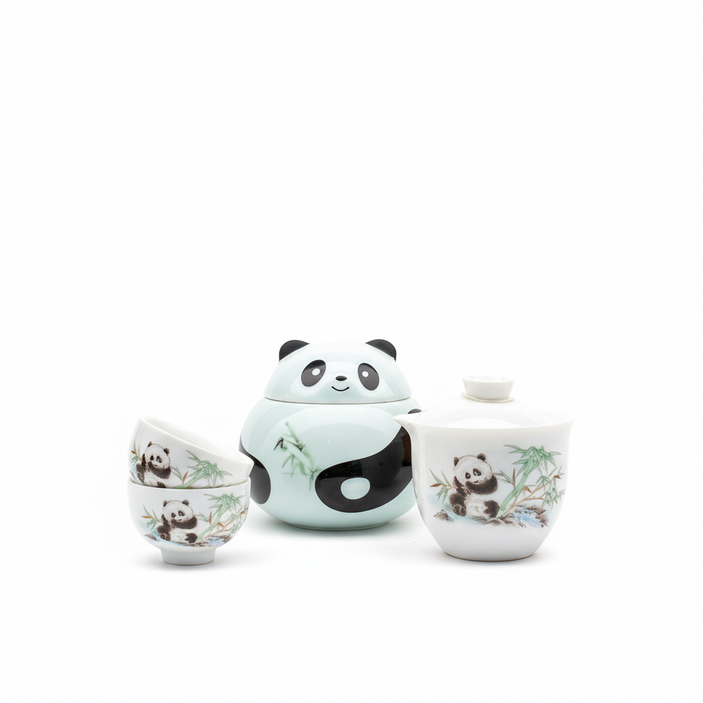 Panda Tea Set