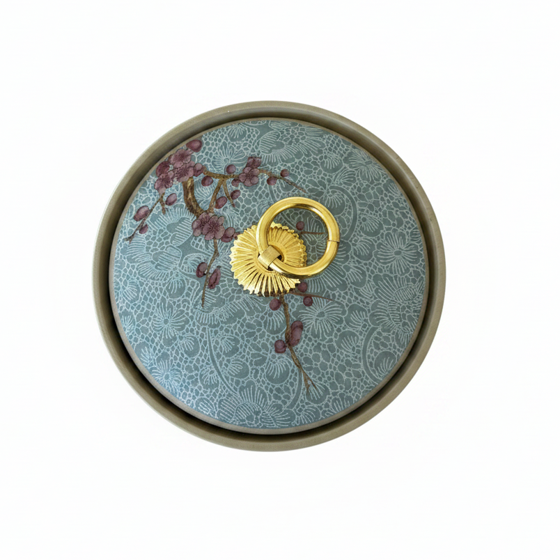 Chinese Ceramic Tea Jar – 500ml
