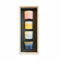 Jiangshan Ceramic Cup Set – Set of 4