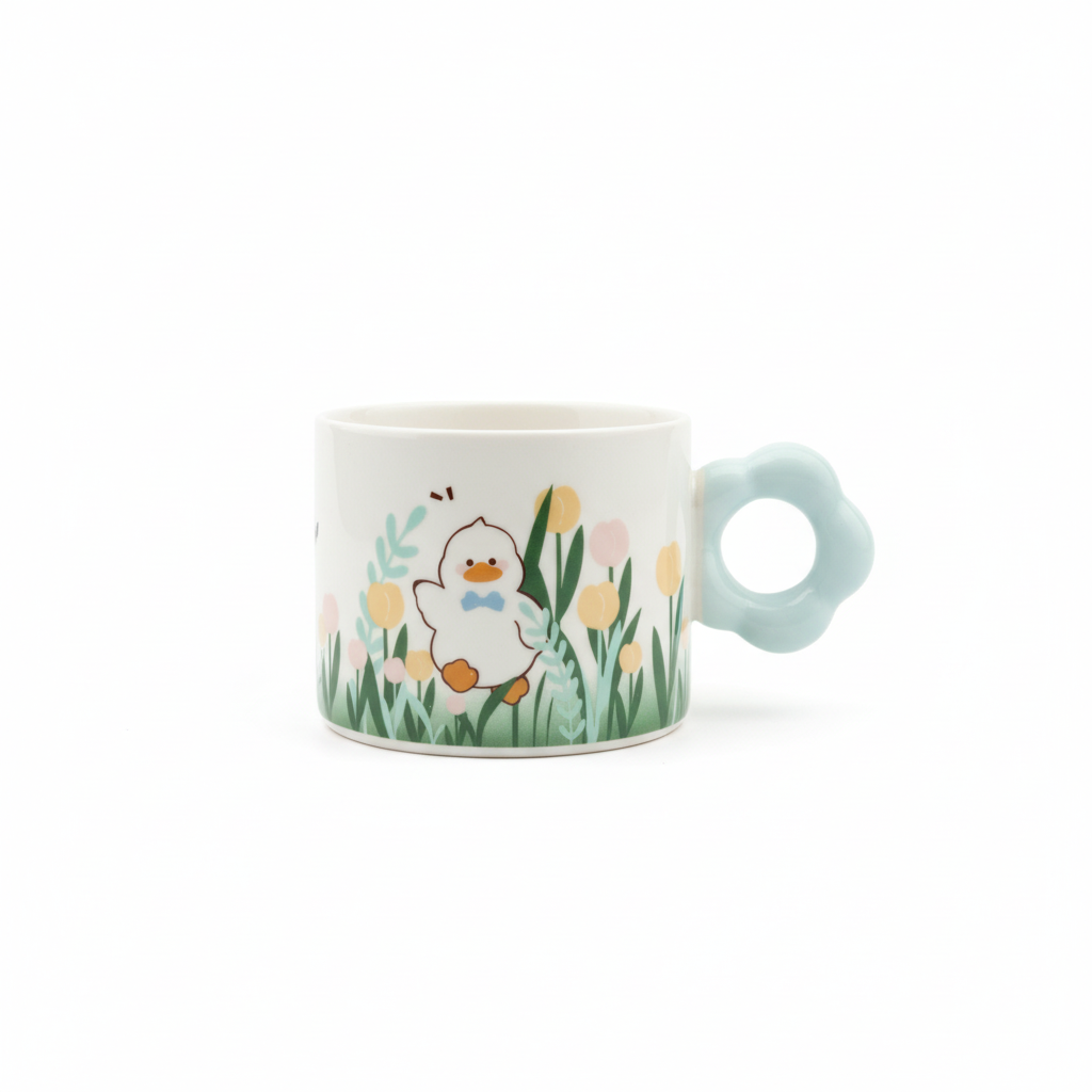 Duck Garden Ceramic Mug