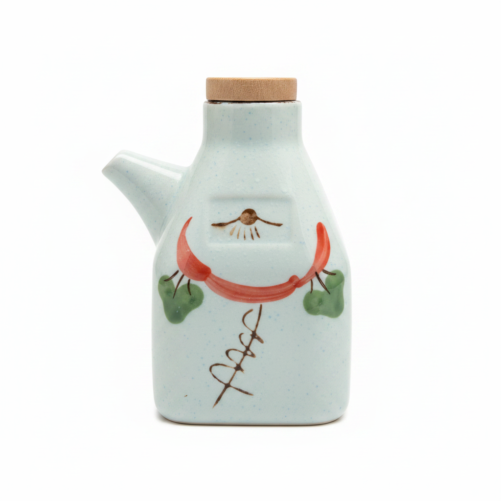 Japanese Ceramic Soy Sauce Dispenser – 300ml