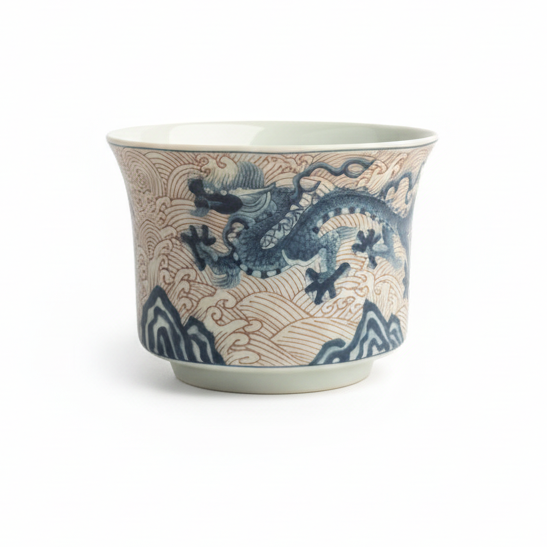 Dragon Tea Cup Set of 4