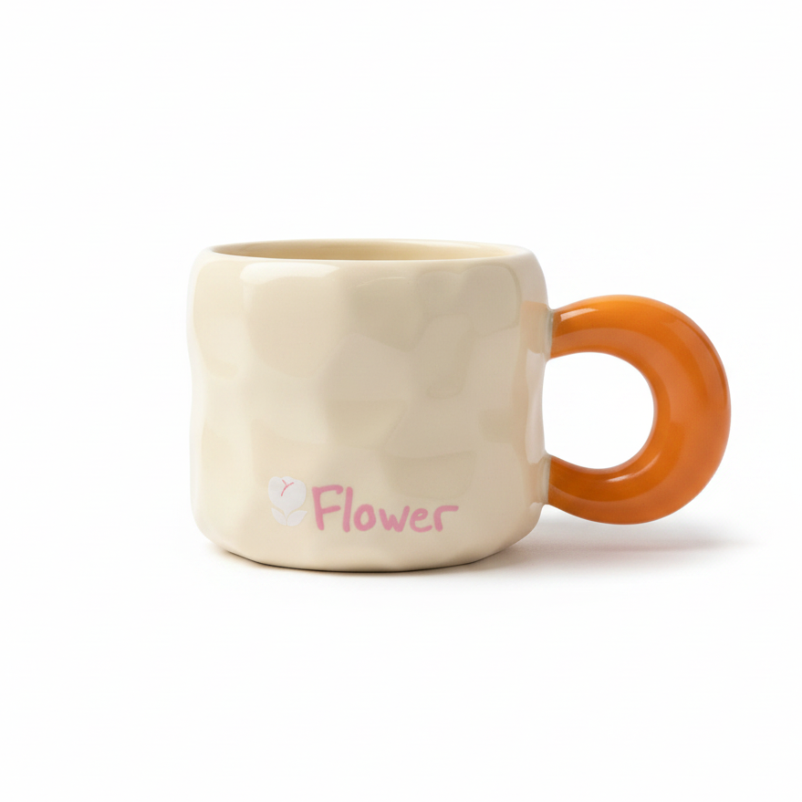 Youth & Flower Ceramic Mug 400ml