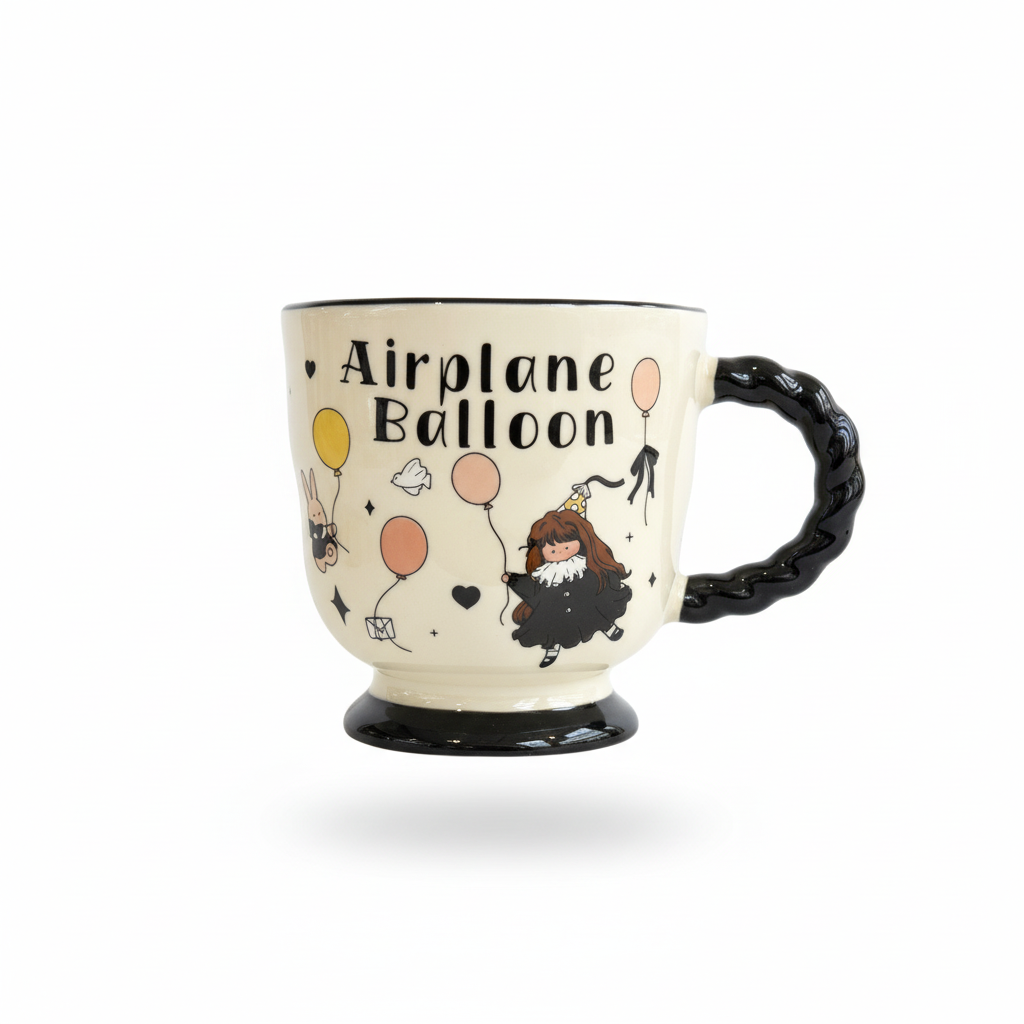 Illustrated Ceramic Mug