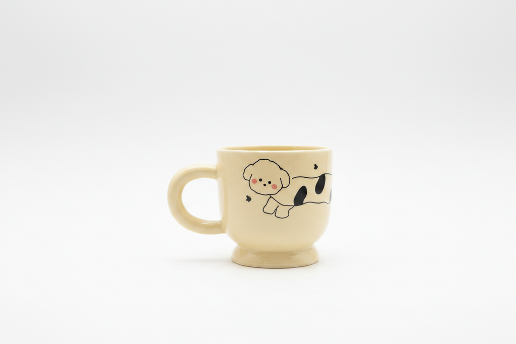 Cartoon Character Ceramic Mug 250ml