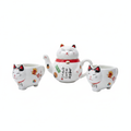 Maneki-neko Lucky Cat Tea Setasd