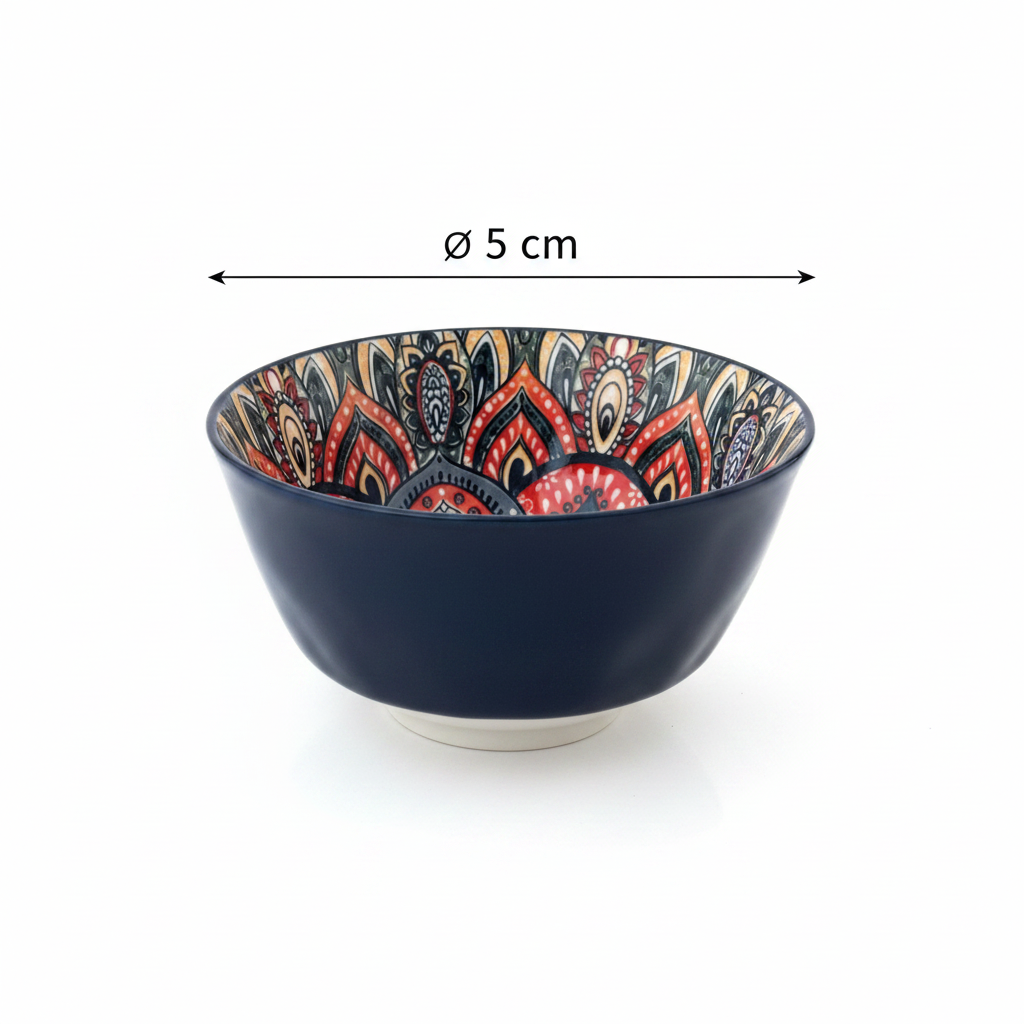 Navy Bowl with 5cm Diameter