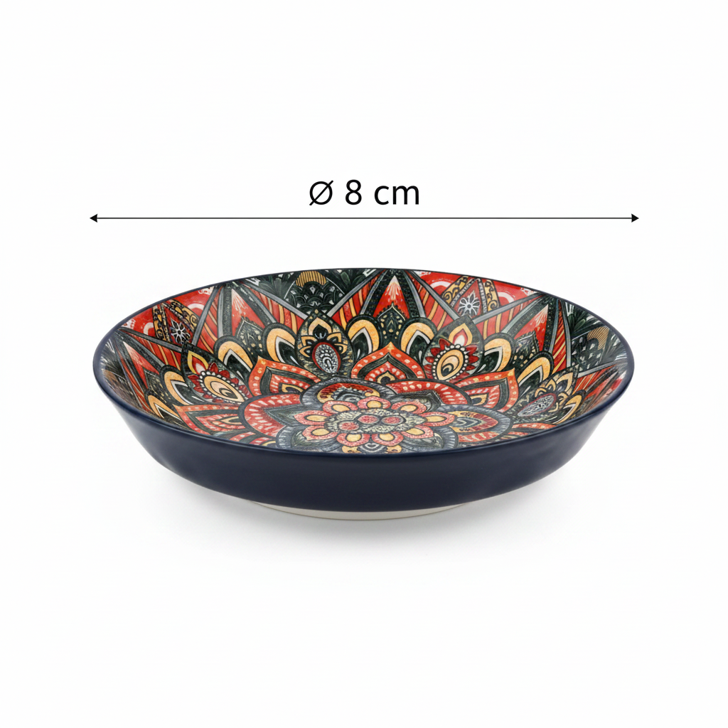 Oval Mandala Dish with ⌀ 8cm