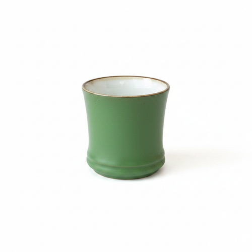 Single Green Bamboo Cup No Hand