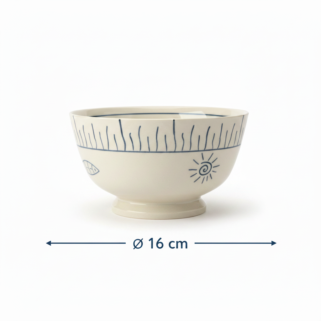 Sun Bowl with 16cm Diameter