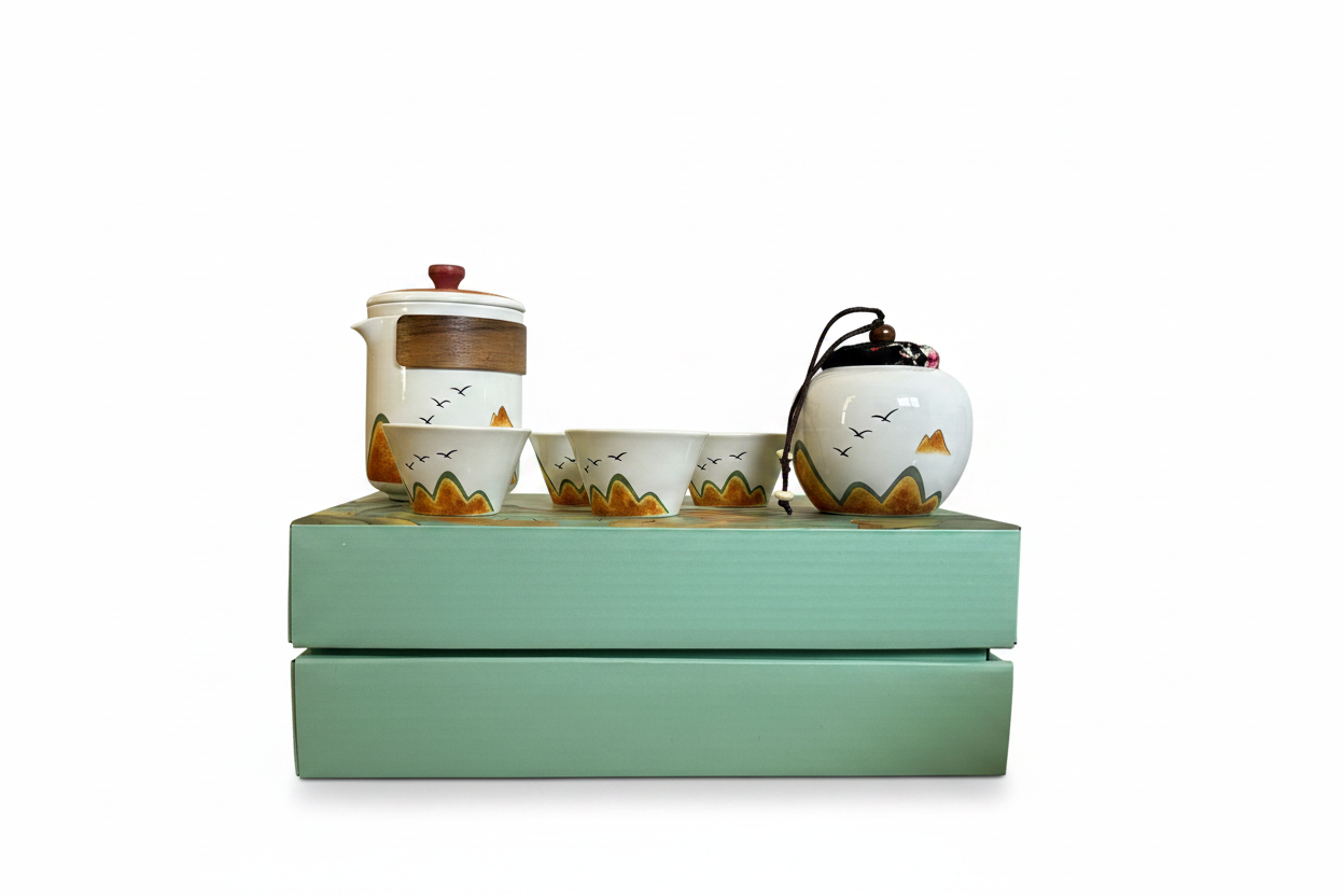 Tea Set Front View