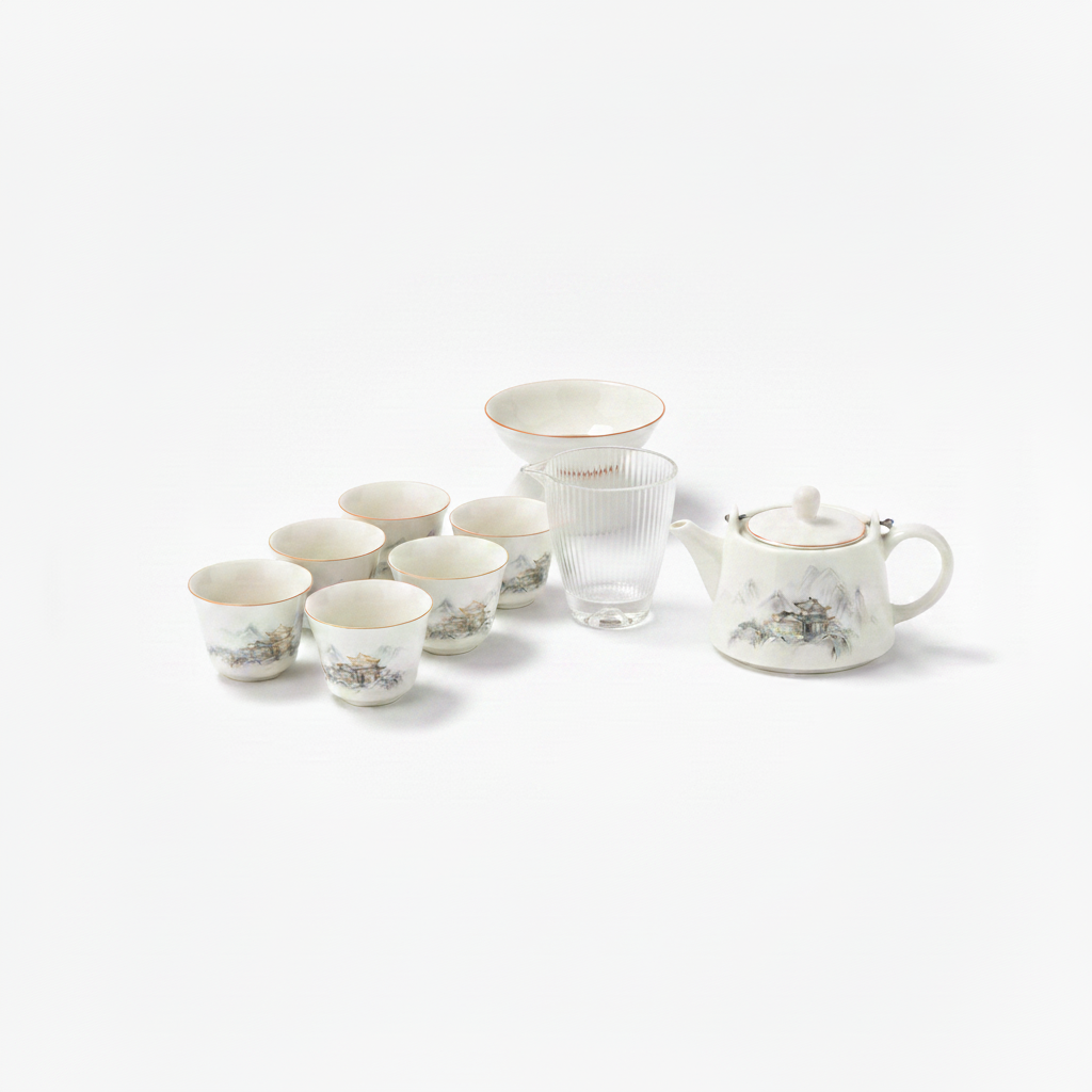 Tea Set - Strainer in Back